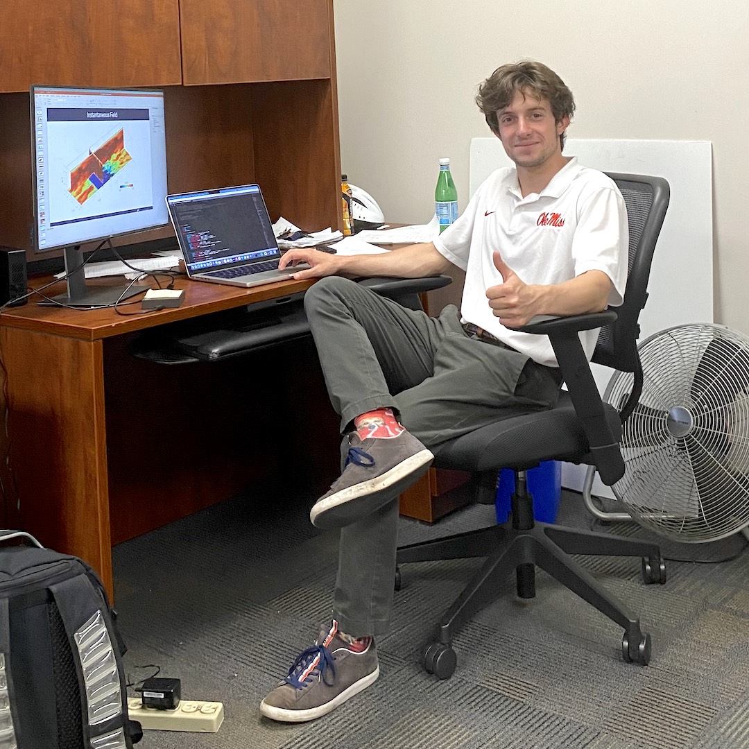 Ben Savino Summer Research at Stanford Ole Miss Engineering